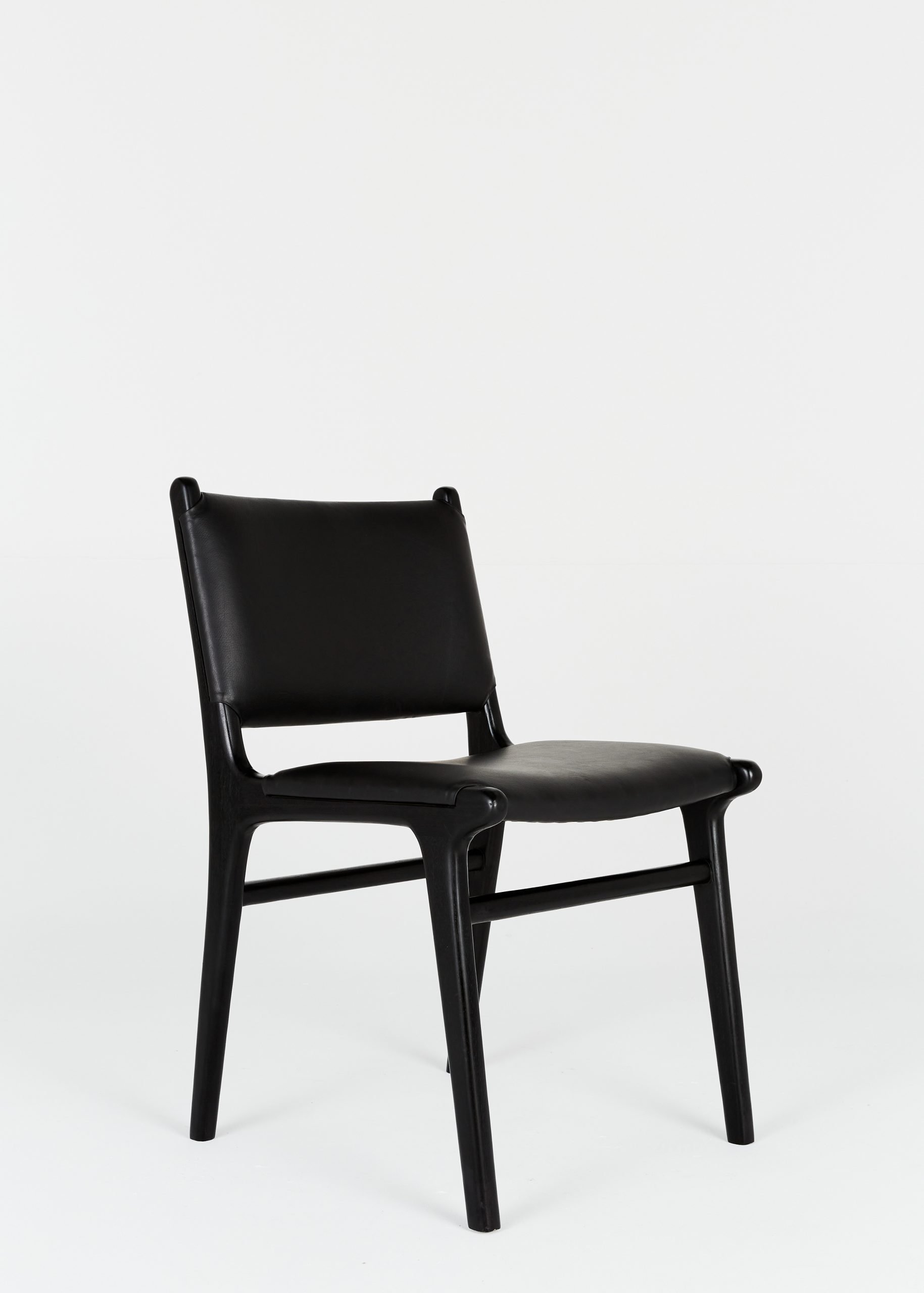 Padded Dining Chair Black