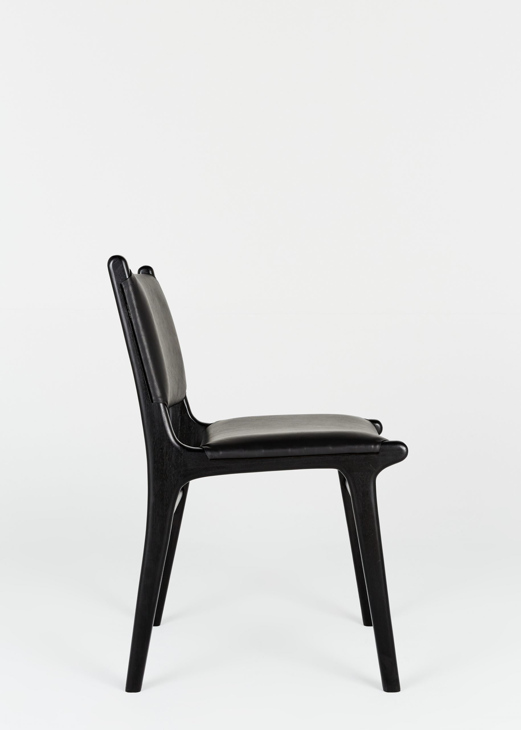 Padded Dining Chair Black