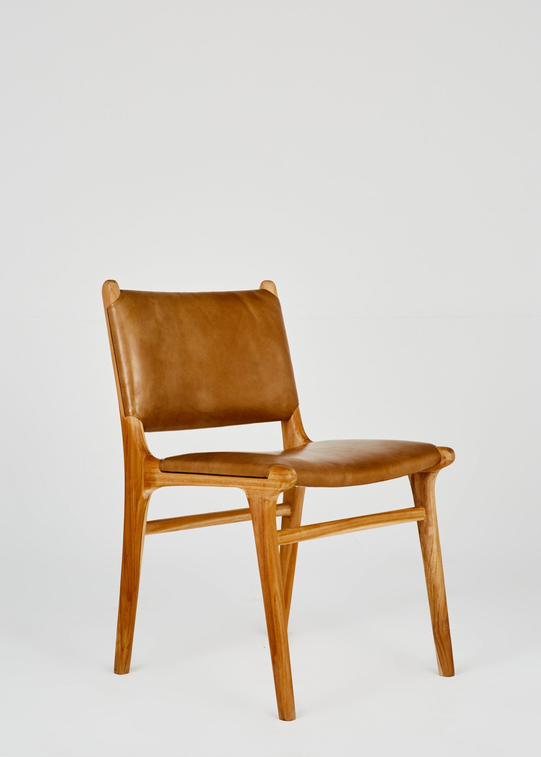 Walnut Padded Dining Chair