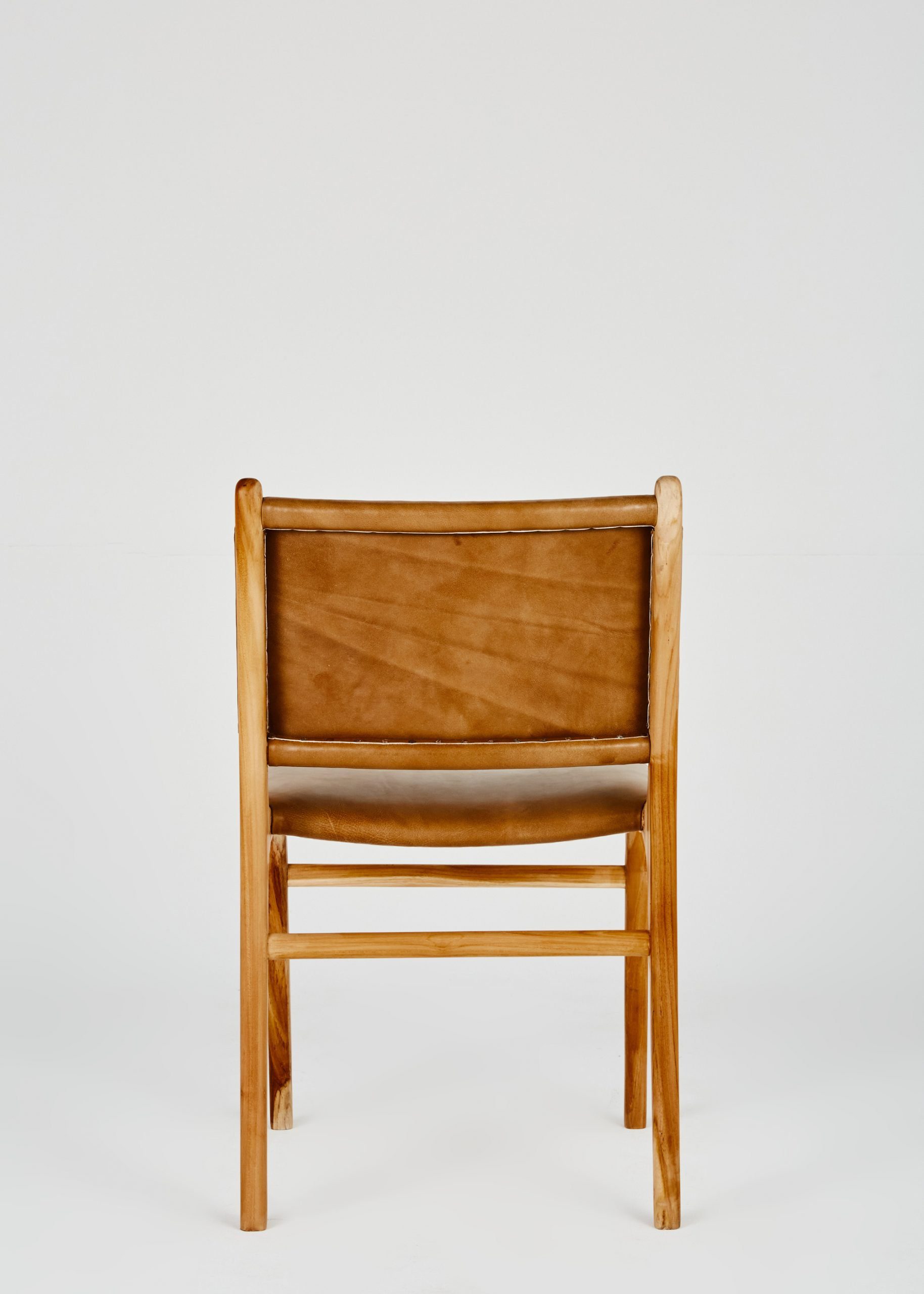 Walnut Padded Dining Chair
