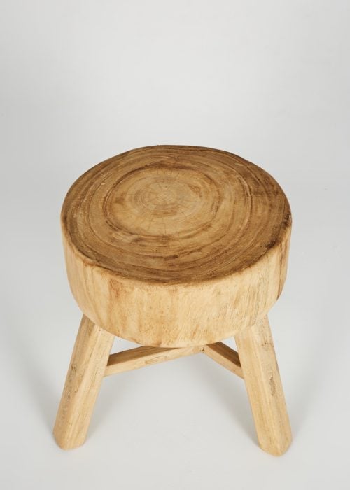 Chunky Wood Stool