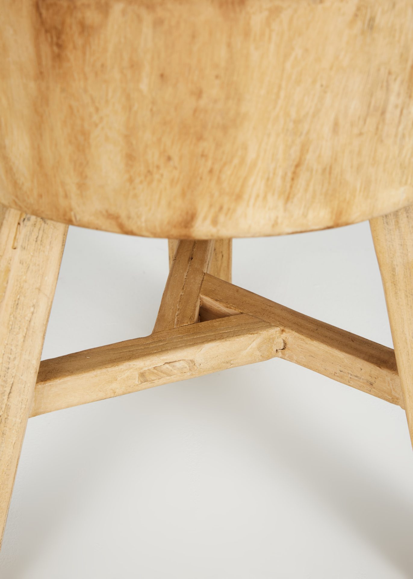 Chunky Wood Stool