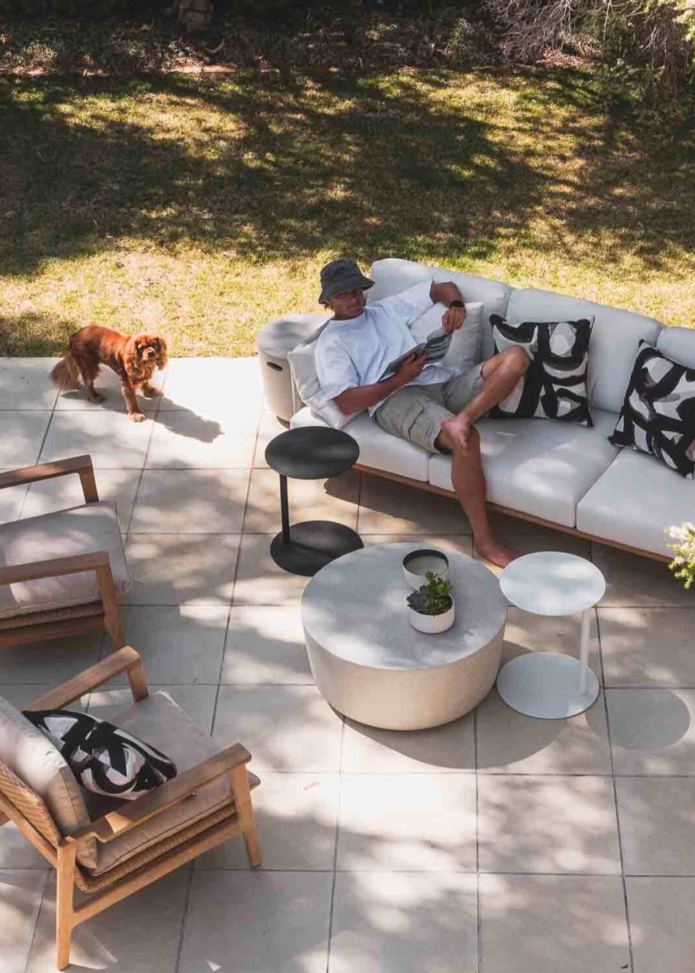 Curve Coffee Table Greystone
