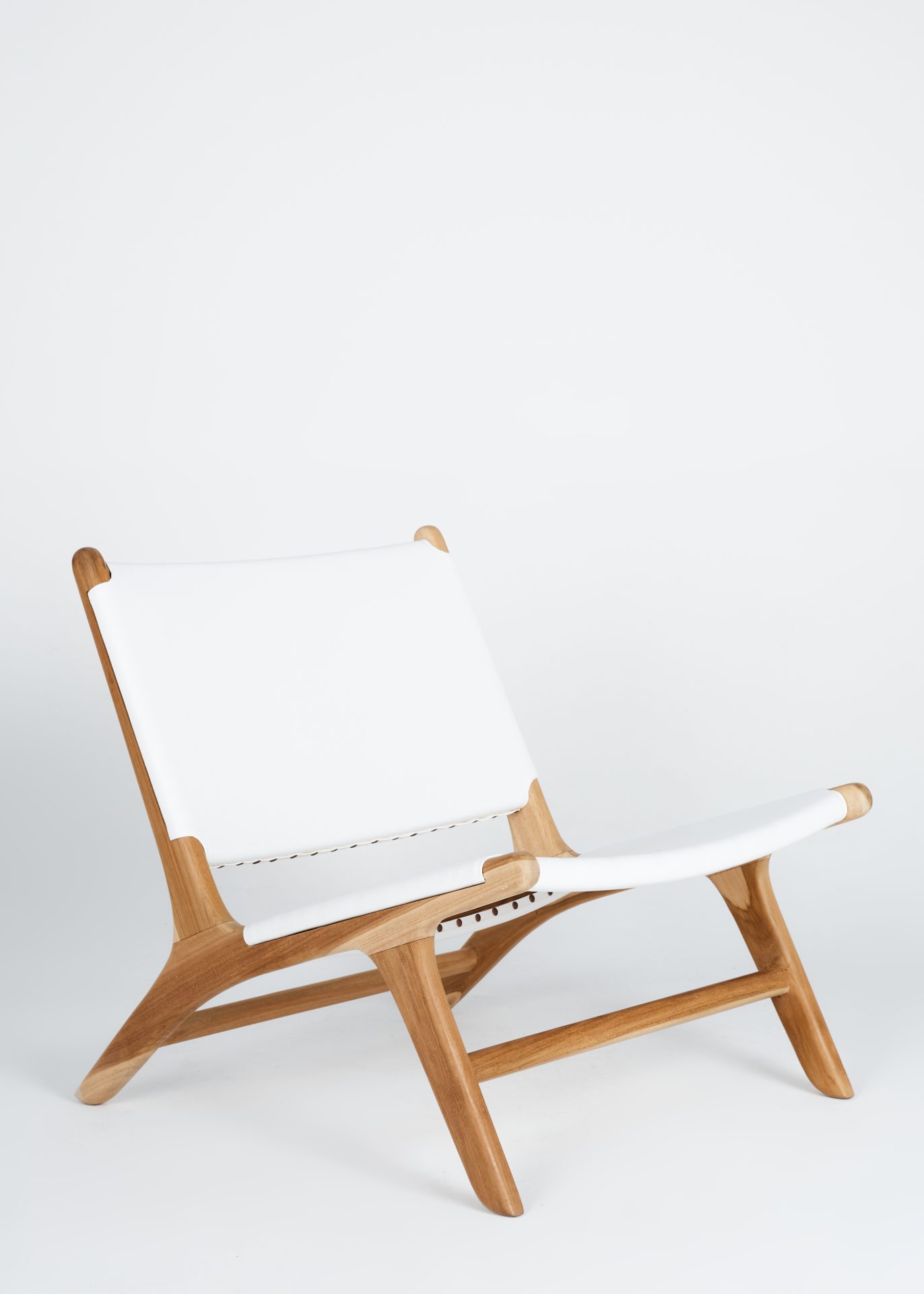 LOFT Leather Layback White