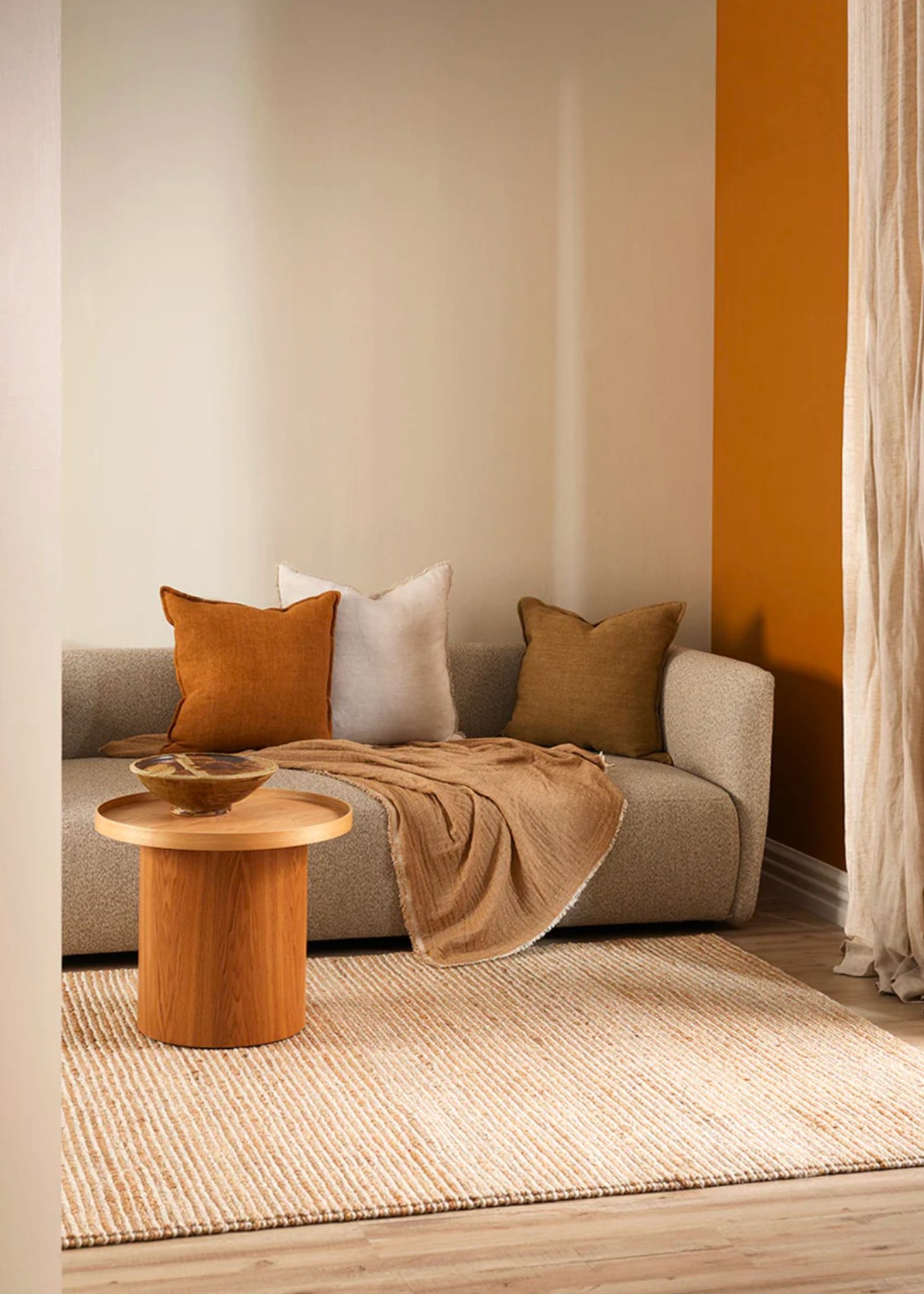 Lima Floor Rug - Sand / Natural - Casa Noosa